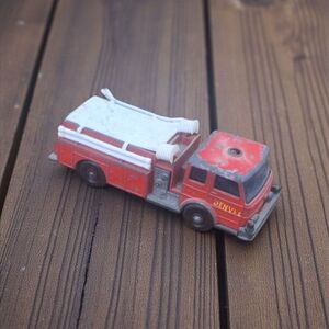 Vintage Matchbox Series Denver Lesney No. 29 Red Fire Pumper Truck